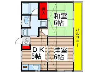 コ-ポイゲタ【2階】の間取り