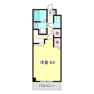 ドエル森の木 II【2階】の間取り
