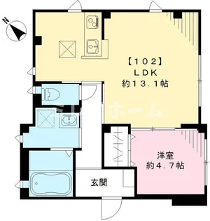 コートソレイユ【3階】の間取り