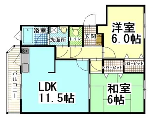 メゾン・ドISHITO2【3階】の間取り