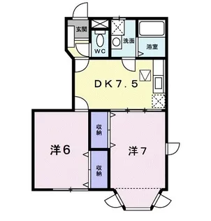 セレッソヒルズ【1階】の間取り