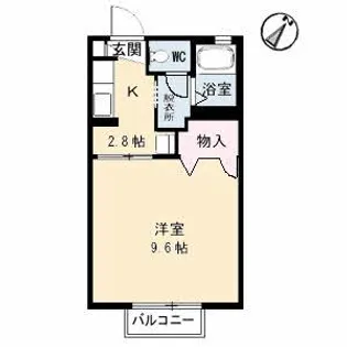 エトワール大松II【2階】の間取り