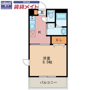 High Jump【4階】の間取り