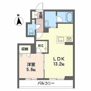 スマイリング桜田A【1階】の間取り