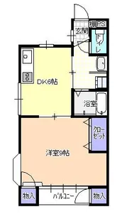 アクシーズ21【2階】の間取り