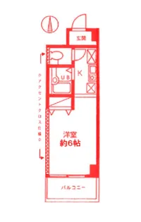 ペニーレーン大倉山【3階】の間取り