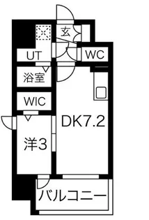 エスリード泉 外堀通【6階】の間取り