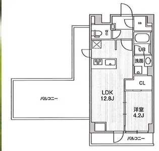 四谷坂町レジデンス【5階】の間取り