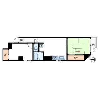 ハイムローゼ【2階】の間取り