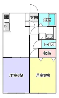 ミントベル【1階】の間取り