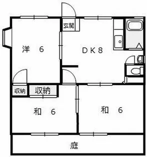 サンライフウイズ【1階】の間取り