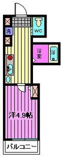 MELDIA与野本町III【1階】の間取り