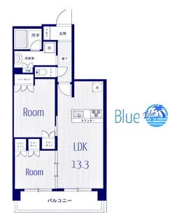 新横浜ヴォアール【9階】の間取り