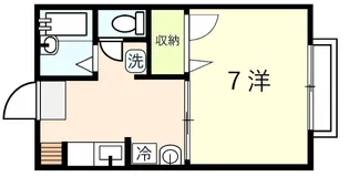メイプルM【1階】の間取り