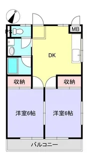 山澤マンション【3階】の間取り