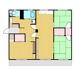 ロワール周南II【3階】の間取り