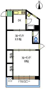 和田ビル【5階】の間取り