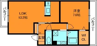 カレント【1階】の間取り