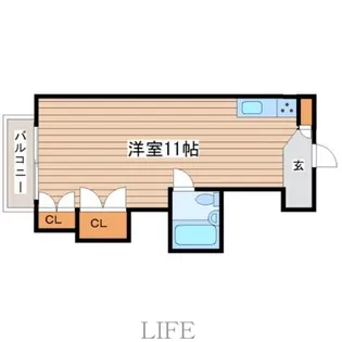 旭レジデンス【4階】の間取り
