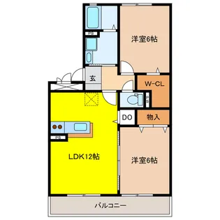 SOLEIL【2階】の間取り