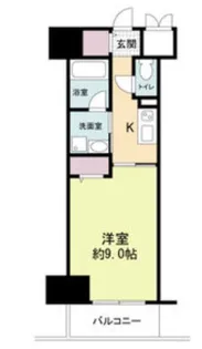 ドゥーエ立売堀【4階】の間取り