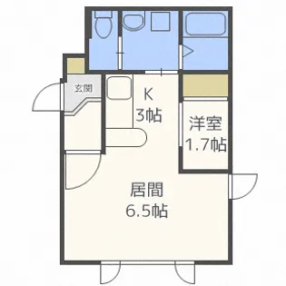 NIPPO Core N23【2階】の間取り