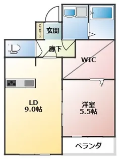 ADVANCE光の森【2階】の間取り