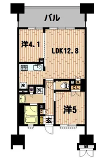 晴海テラス【17階】の間取り