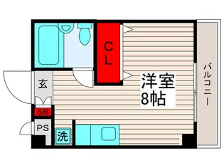 足立TSハウス【2階】の間取り