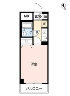 マイナビSTAYパレス溝の口【2階】の間取り