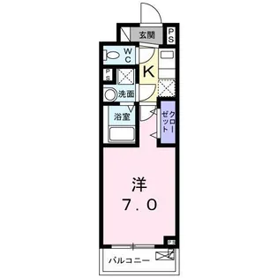 カステロ板橋本町【3階】の間取り