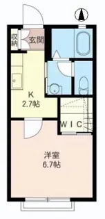 リヴェールII ShaMaison【1階】の間取り