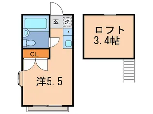 武蔵ケ丘パレス【1階】の間取り