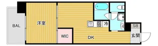 GARDENIA鶴見【10階】の間取り