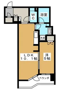 プレミスト京都御池通【3階】の間取り