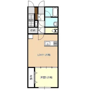 ツェルマット【1階】の間取り