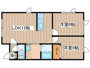 武田AP【2階】の間取り