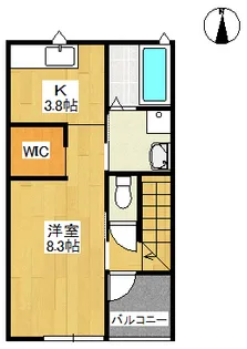 ルーチェ【2階】の間取り