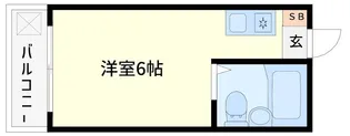 エスケイハイツ【3階】の間取り