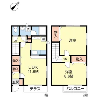 ファーレIIの間取り