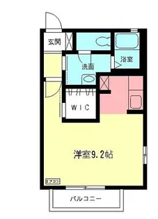 カサベルデ【1階】の間取り