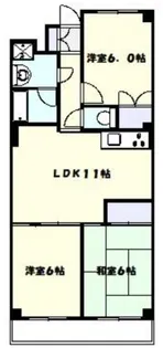 グリーンヒル藤が丘G【4階】の間取り