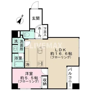 オパールヴィラ【4階】の間取り