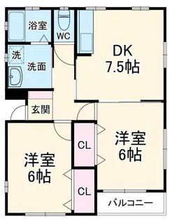 大空ビル【3階】の間取り