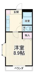 ハイム汐見II【1階】の間取り