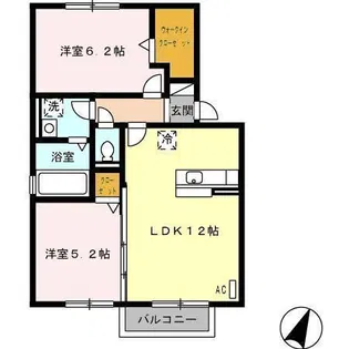 カーサフェリーチェ【2階】の間取り