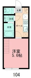 ヴィスタ カモイ【1階】の間取り