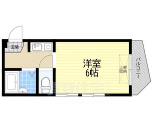 門戸サンヴァレイハイツ【1階】の間取り