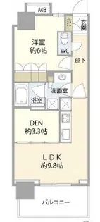 浅草タワー【11階】の間取り