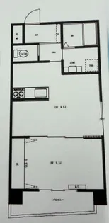 富士見フラワーハイホーム【3階】の間取り